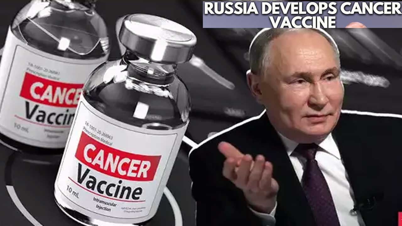 Russia Cancer Vaccine| క్యాన్సర్ రోగులకు శుభవార్త.. వందశాతం సమర్థతతో వ్యాక్సిన్ రెడీ! Russia Cancer Vaccine| క్యాన్సర్ రోగులకు శుభవార్త.. వందశాతం సమర్థతతో వ్యాక్సిన్ రెడీ!