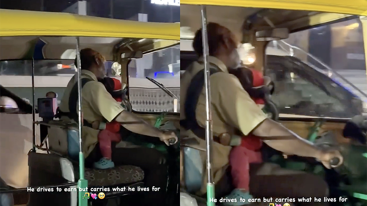 Bengaluru Auto Driver Carries Baby  | ఒడిలో బిడ్డతో ఆటో నడుపుతున్న ఓ తండ్రి హృద్యమైన వీడియో వైరల్‌