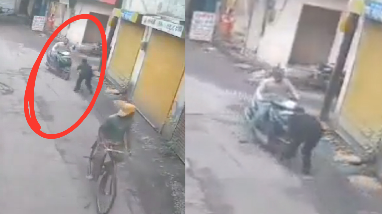 former-boyfriend-hits-girl-with-bike-after-breakup-in-indore-madhya-pradesh