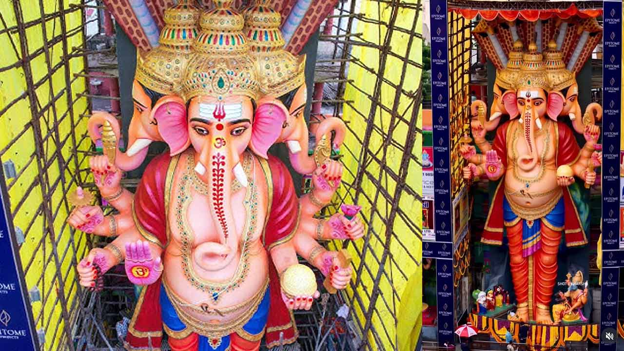 Khairatabad Ganesh | నేటి అర్ధరాత్రి నుంచి ఖైరతాబాద్ గణనాథుడి దర్శనాలు బంద్..! Khairatabad Ganesh | నేటి అర్ధరాత్రి నుంచి ఖైరతాబాద్ గణనాథుడి దర్శనాలు బంద్..!