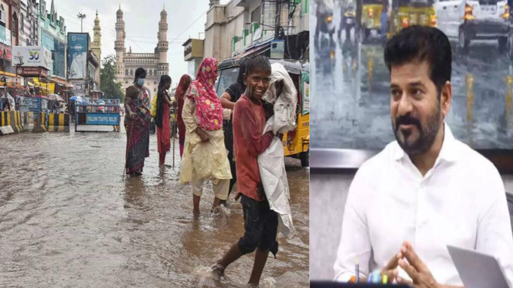 cm-revanth-reddy-reviews-heavy-rain-situation-issues-high-alert-to-officials-in-telangana