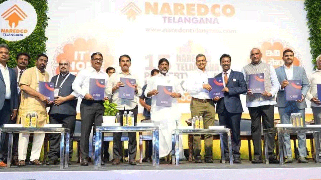 వేగంగా దూసుకుపోతున్న రియల్ ఎస్టేట్ నారెడ్కో 15వ సమావేశంలో డిప్యూటీ సీఎం భట్టి వేగంగా దూసుకుపోతున్న రియల్ ఎస్టేట్ నారెడ్కో 15వ సమావేశంలో డిప్యూటీ సీఎం భట్టి