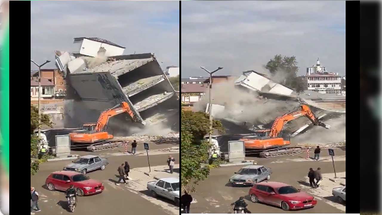 Building Collapse| కుప్పకూలిన బిల్డింగ్.. వీడియో తీస్తున్న వ్యక్తికి తీవ్ర గాయాలు Building Collapse| కుప్పకూలిన బిల్డింగ్.. వీడియో తీస్తున్న వ్యక్తికి తీవ్ర గాయాలు