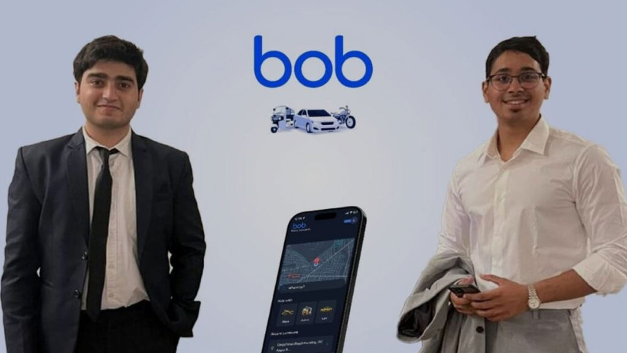 Bob Rides App | సింగిల్ యాప్ బాబ్ రైడ్స్ వచ్చేసింది.. ఊబర్, ఓలా, రాపిడో ధరలు పోల్చుకోవచ్చు! Bob Rides App | సింగిల్ యాప్ బాబ్ రైడ్స్ వచ్చేసింది.. ఊబర్, ఓలా, రాపిడో ధరలు పోల్చుకోవచ్చు!