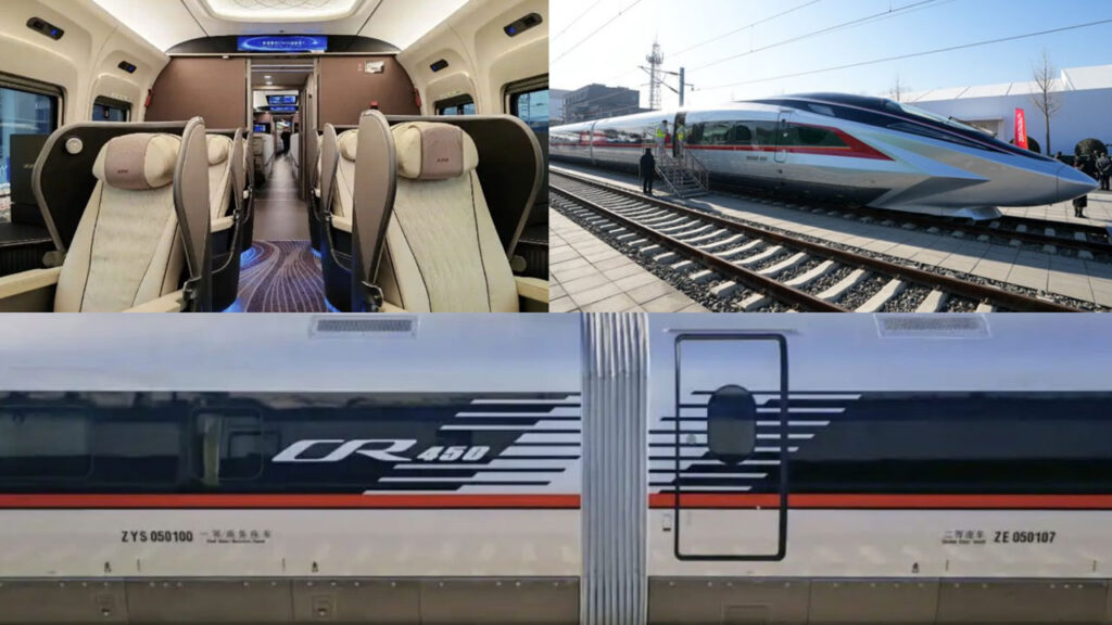 China CR450 Bullet Train