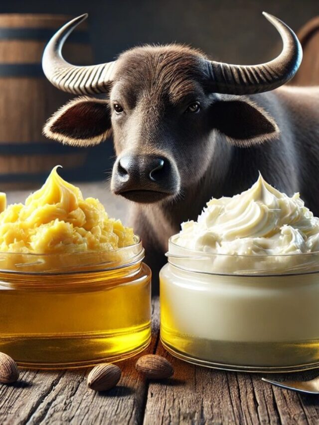 Buffalo Ghee vs Cow Ghee | ఆవు నెయ్యి, గేదె నెయ్యి.. ఆరోగ్యానికి ఏది బెటర్? Buffalo Ghee vs Cow Ghee | ఆవు నెయ్యి, గేదె నెయ్యి.. ఆరోగ్యానికి ఏది బెటర్?