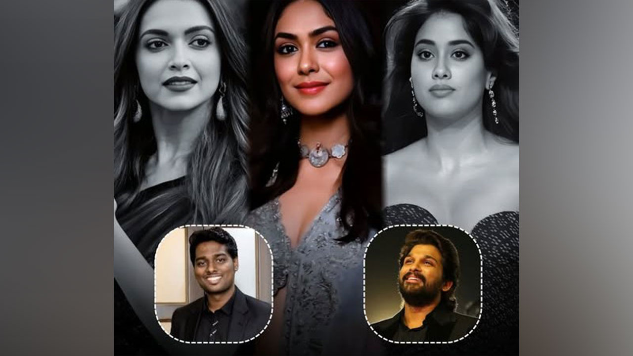 Allu Arjun Atlee Film : అల్లు అర్జున్ – ఆట్లీ సినిమాలోకి ఎంట్రీ ఇచ్చిన మృణాల్ ఠాకూర్ Allu Arjun Atlee Film : అల్లు అర్జున్ – ఆట్లీ సినిమాలోకి ఎంట్రీ ఇచ్చిన మృణాల్ ఠాకూర్