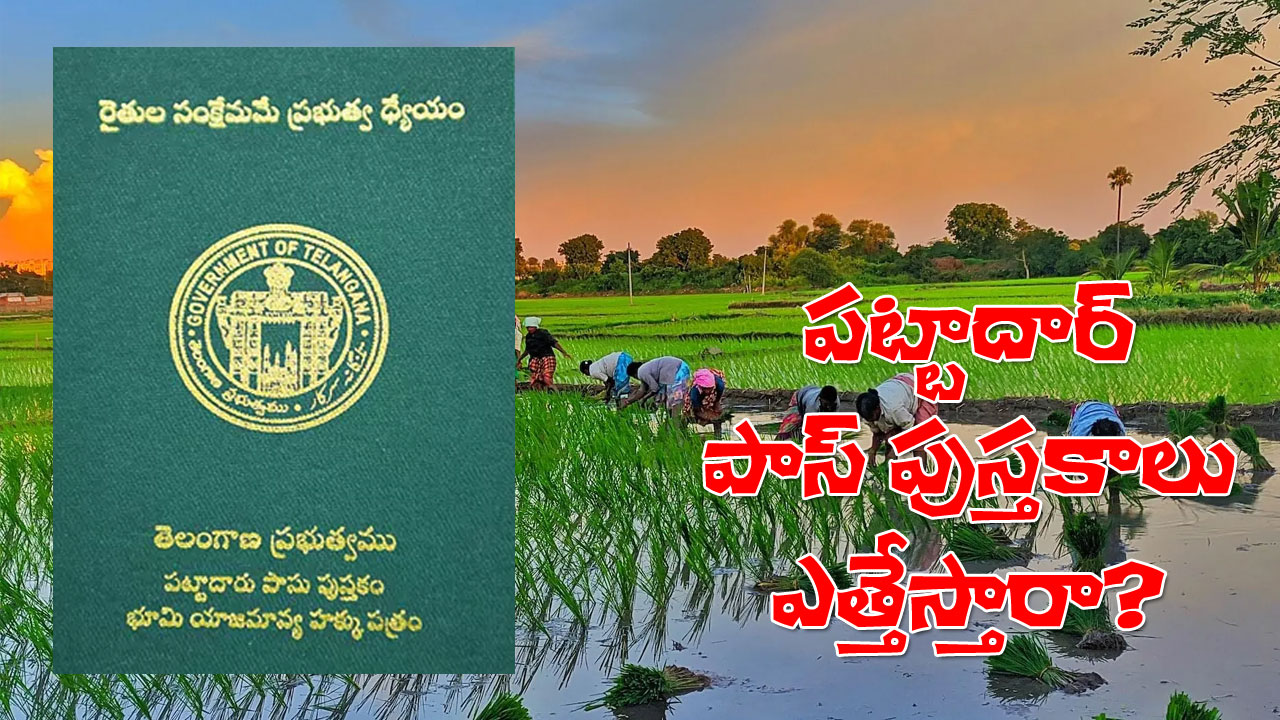 కాంగ్రెస్ సర్కార్లో పట్టాదార్ పాస్ పుస్తకాలు ఇవ్వరా? అధికారులేమంటున్నారు? కాంగ్రెస్ సర్కార్లో పట్టాదార్ పాస్ పుస్తకాలు ఇవ్వరా? అధికారులేమంటున్నారు?