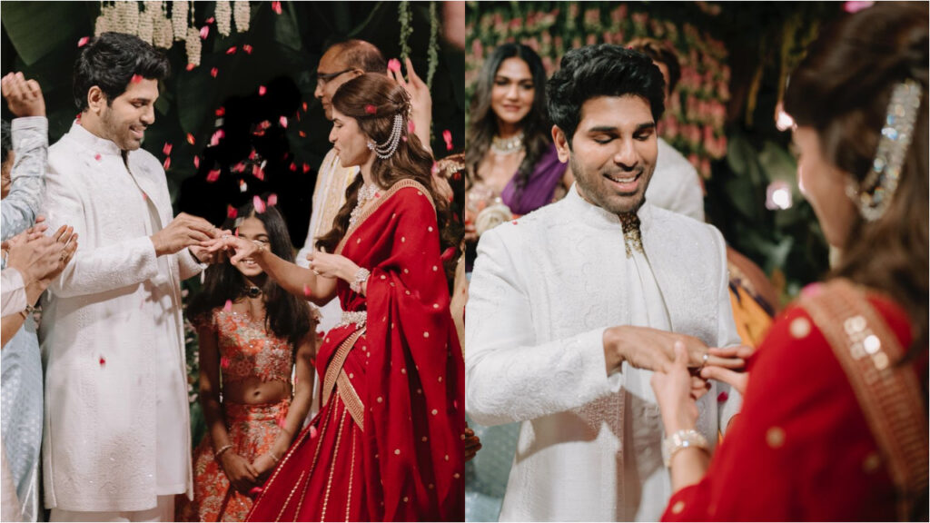 Allu Sirish Nayanka Engagement Exclusive Photos