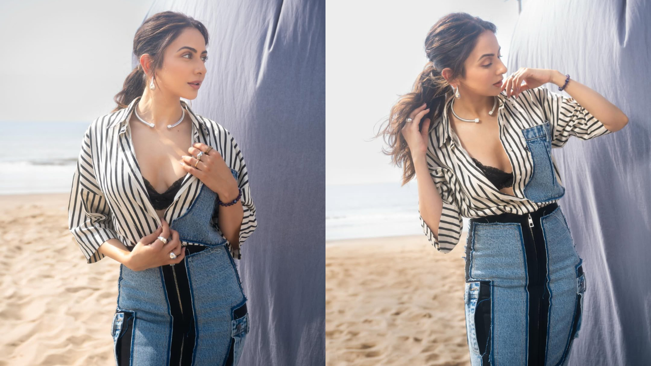 Rakul Preet Singh Keeps It Cool And Contemporary In A Denim-Coordinated Look
