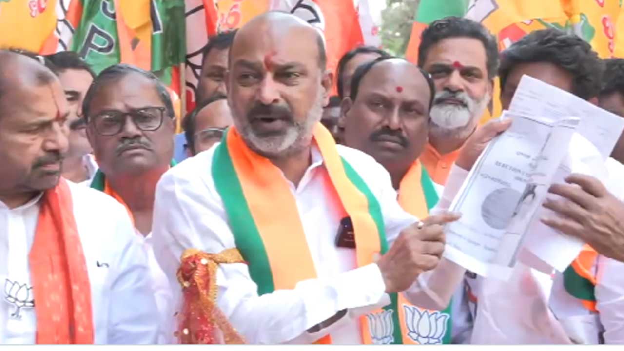 Bandi Sanjay| హిందూ ఓటు బ్యాంకు దమ్మేందో జూబ్లిహిల్స్ ప్రజలు చూపాలి : బండి సంజయ్