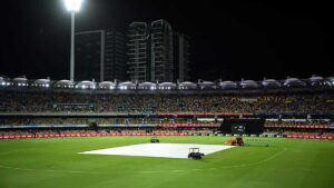 Lighting, Rain Force Abandonment of 5th T20I; India Win Series 2-1 vs Australia
