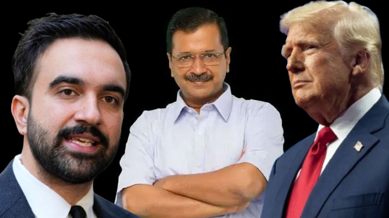 american president donald trump Meets His Kejriwal in Zohran Mamdani