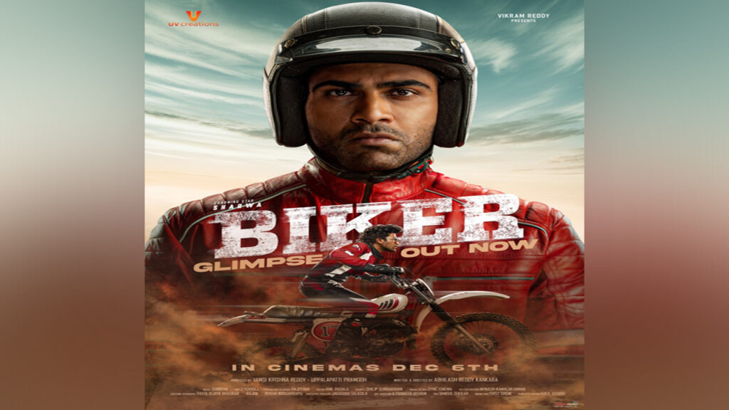 Sharwanand biker glimpse