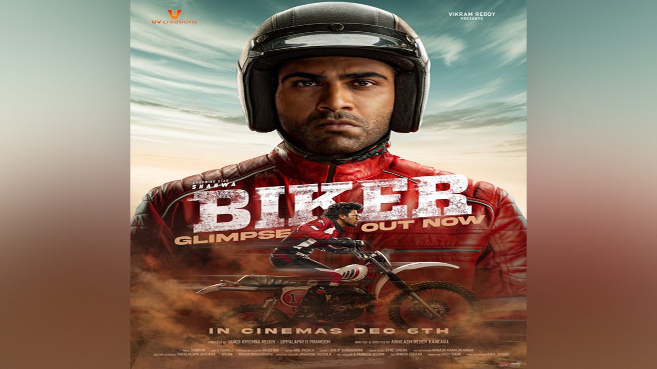 Sharwanand biker glimpse