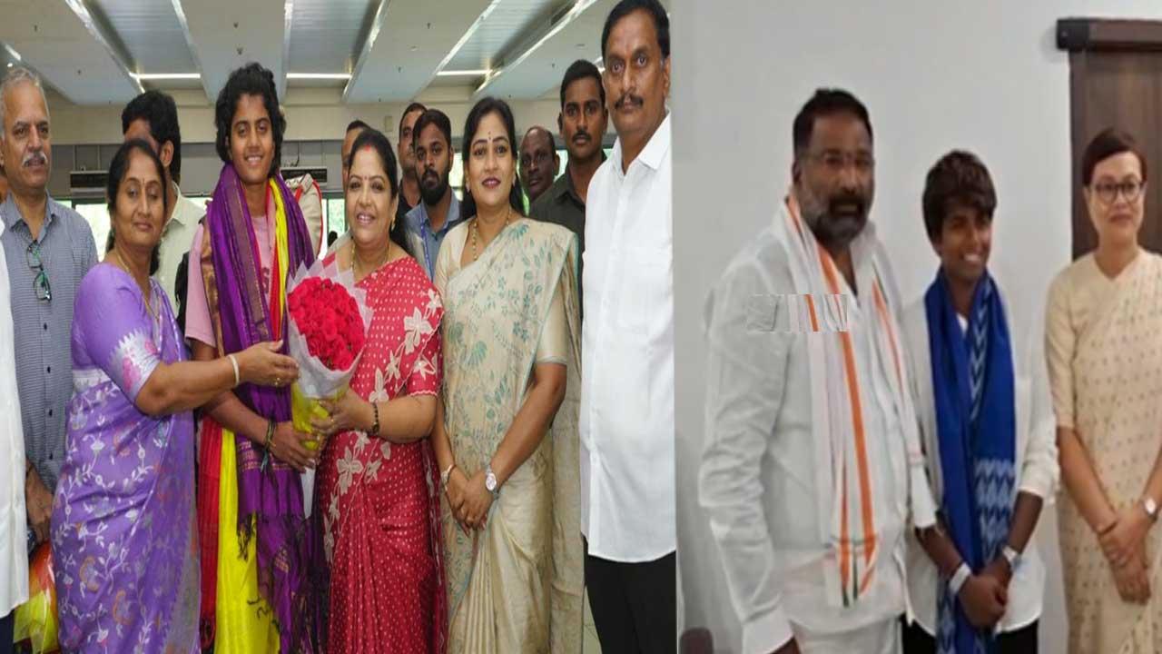 Womens World Cup| ఉమెన్స్ వరల్డ్ కప్ విజేతలకు తెలుగు రాష్ట్రాల వందనం