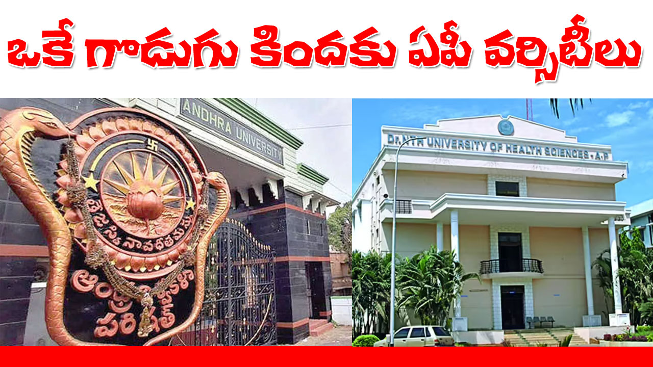 single law for universities