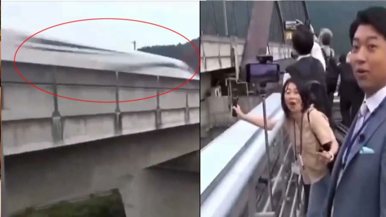 China Maglev Train| చైనా ట్రైన్ రికార్డు వేగం..వైరల్ వీడియో