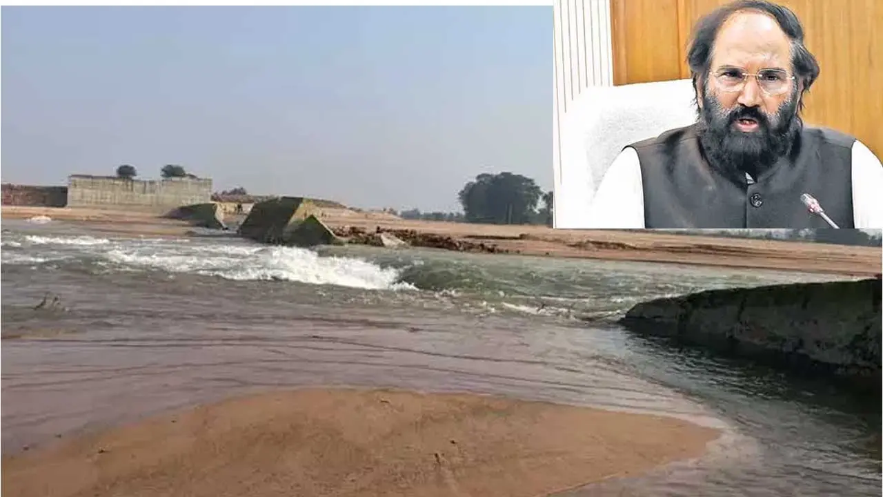 Peddapalli Check Dams| పెద్దపల్లి చెక్ డ్యాంల ఘటనపై విజిలెన్స్ విచారణకు మంత్రి ఉత్తమ్ ఆదేశాలు