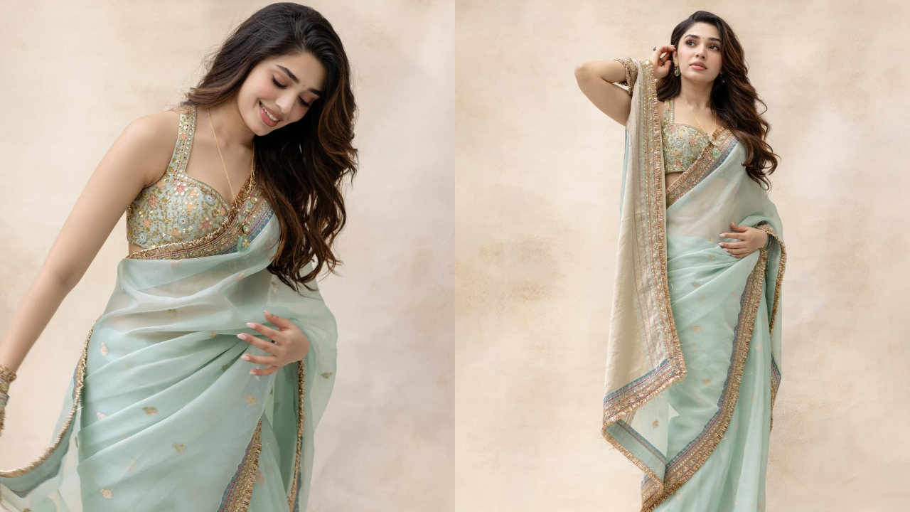 Krithi Shetty Serves Grace and Glam in Classy Saree