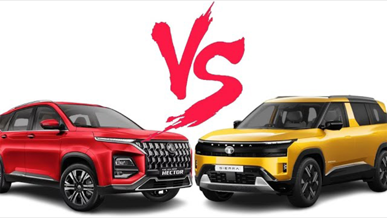 tata sierra vs mg hector