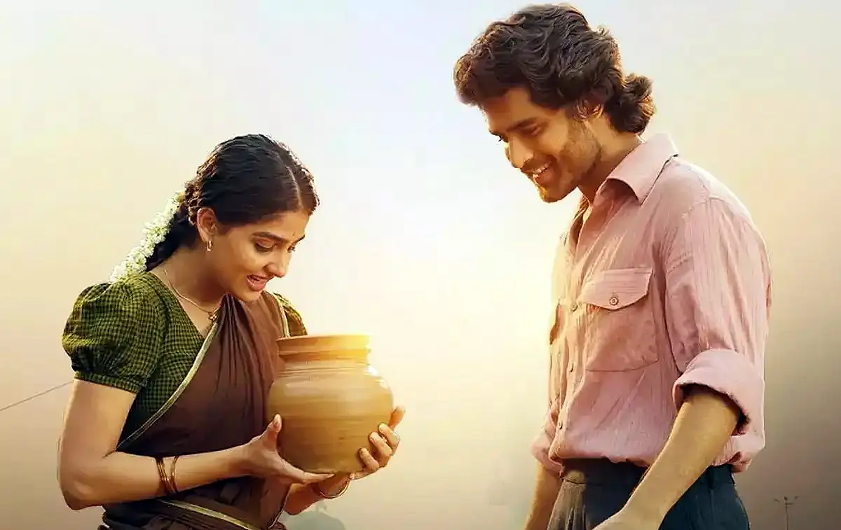 ఛాంపియన్ సినిమాలో రోషన్ మేక, అనస్వర రాజన్ భావోద్వేగ సన్నివేశంలో – ఛాంపియన్ తెలుగు మూవీ స్టిల్