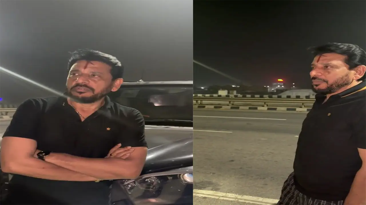 Duvvada Srinivas | చంపుతారా రండి..ఇక్కడే ఉన్నా : అర్ధరాత్రి హైవేపై దువ్వాడ హల్చల్