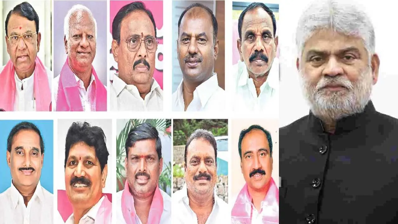 BRS MLAs Disqualification Petition: ఐదుగురు ఎమ్మెల్యేల అనర్హత పిటిషన్లను కొట్టివేసిన స్పీకర్