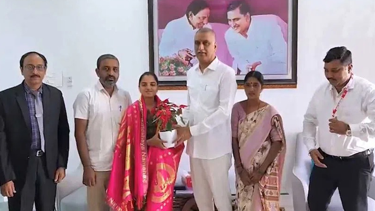 Harish Rao mortgages house for medical student