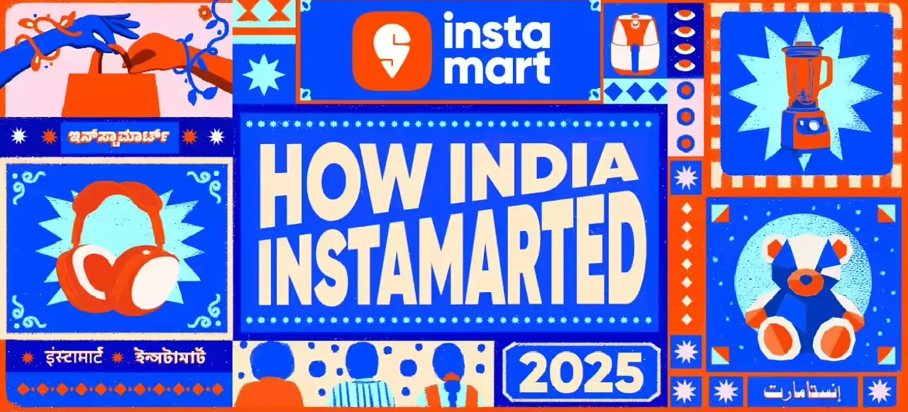 How India Instamarted 2025 – Swiggy Instamart annual shopping trends report