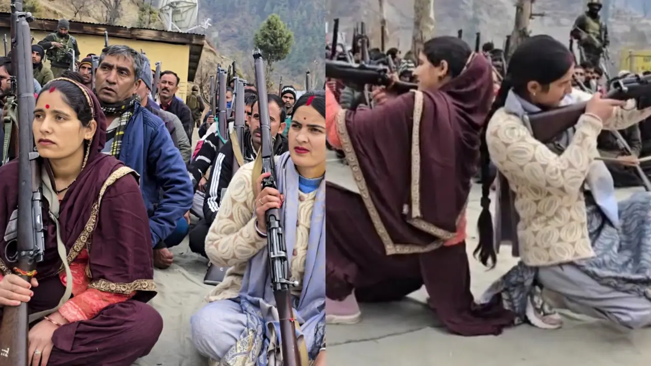 Jammu Kashmir : జమ్మూ కశ్మీర్ లో గ్రామ రక్షణ దళాలు..ఆర్మీ ట్రైనింగ్