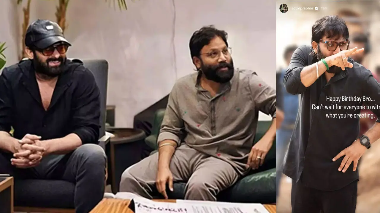 Prabhas | సందీప్‌రెడ్డి వంగా బర్త్‌డే స్పెషల్… ‘స్పిరిట్’పై హైప్ పెంచిన ప్రభాస్ పోస్ట్