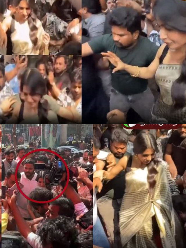 Samantha | మొన్న నిధి.. నిన్న సమంత.. సమంత కొంగు లాగేసిన ఫ్యాన్స్