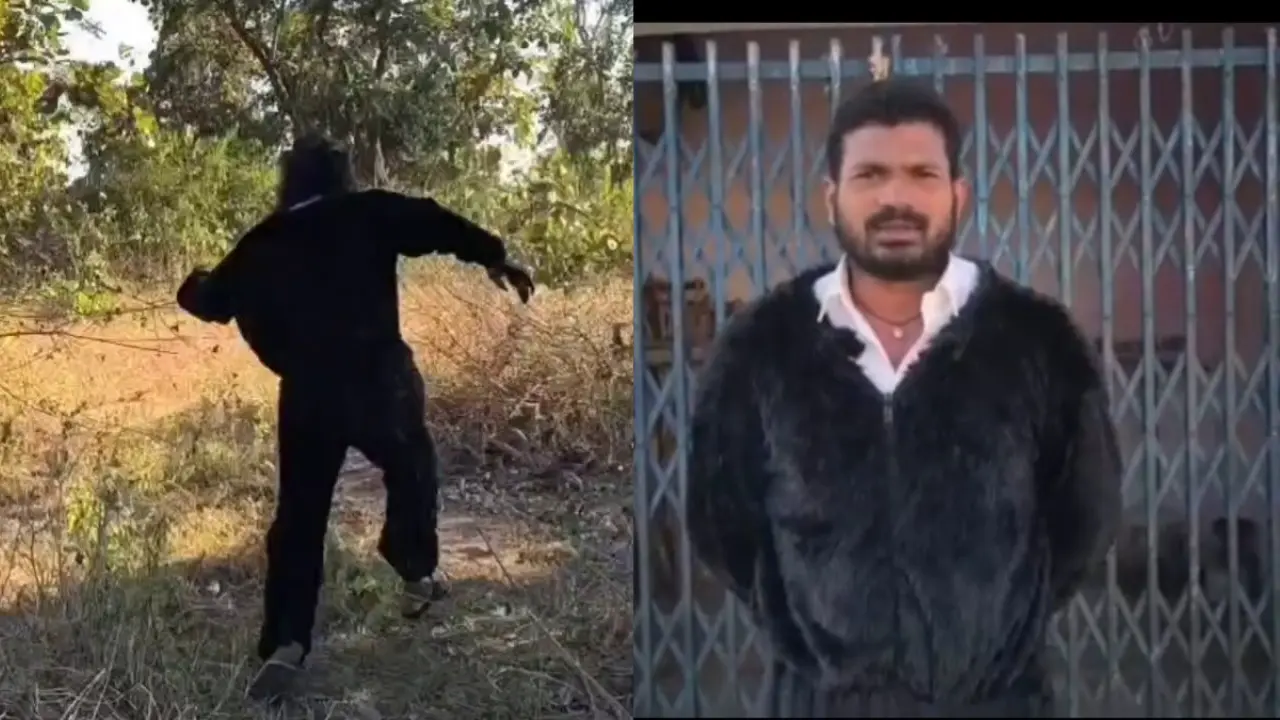 Sarpanch As Bear : ఎన్నికల హామీ అమలు కోసం.. కొత్త సర్పంచ్ ఎలుగుబంటి వేషం