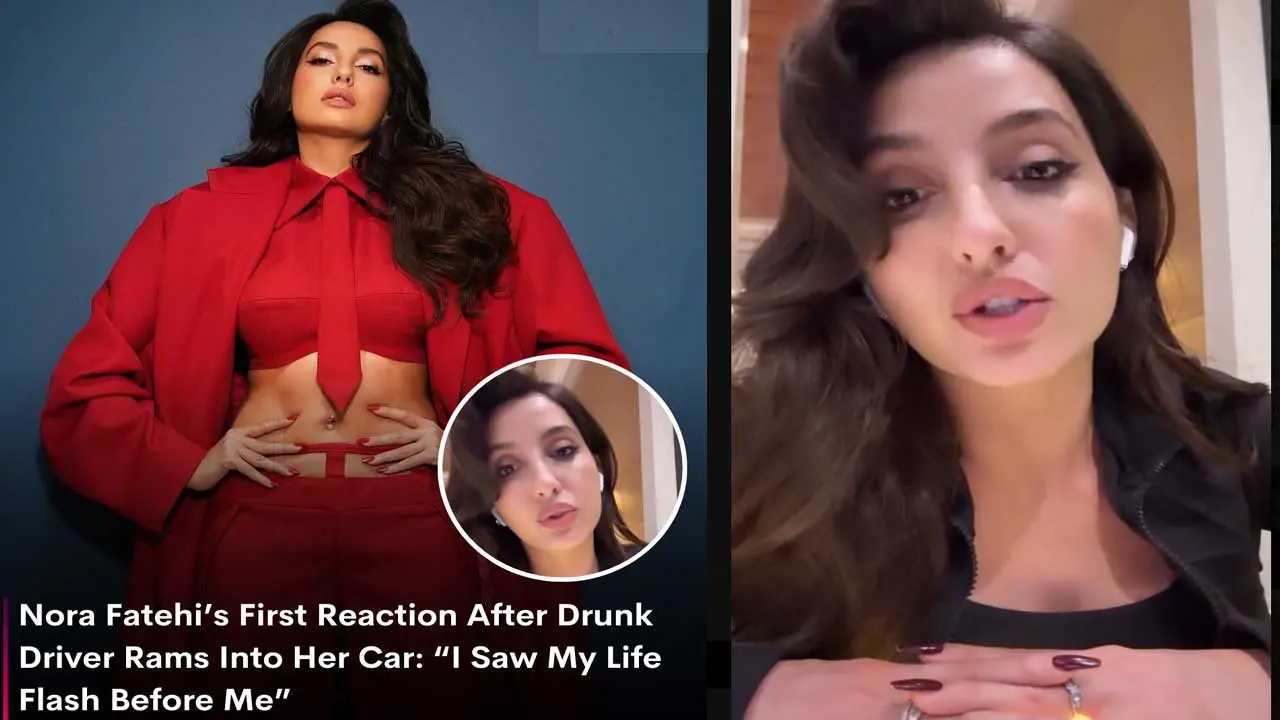 Bollywood Actrer Nora Fatehi| బాలీవుడ్ నటి నోరా ఫతేహికి రోడ్డు ప్రమాదం