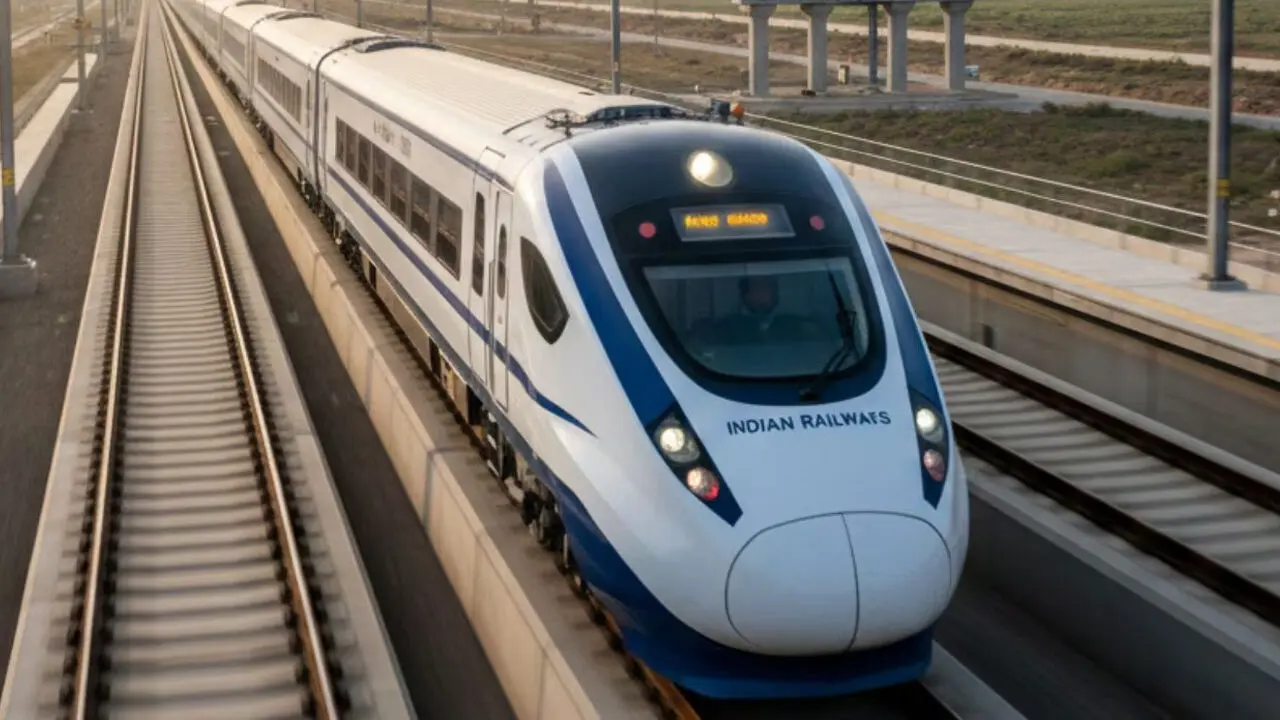 High Speed Rail : 2026 మార్చి నాటికి.. రైల్వే హైస్పీడ్ టెస్ట్ ట్రాక్ రెడీ