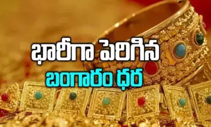 Gold hits record high| భారీగా పెరిగిన బంగారం ధరలు..నిలకడగా వెండి