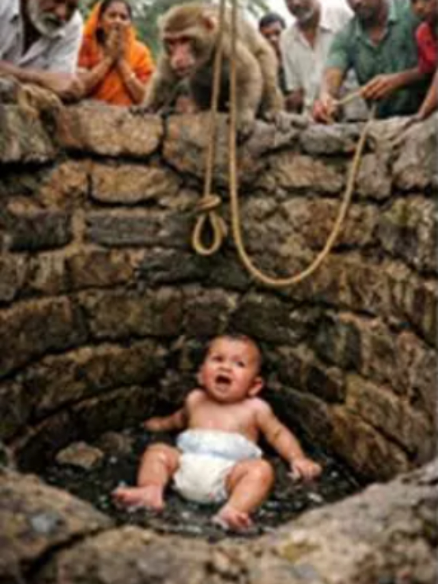 Diaper Kid | చిన్నారిని బావిలో పడేసిన కోతి.. కాపాడిన డైపర్‌! ట్విస్ట్ అదిరిపోయిదంతే