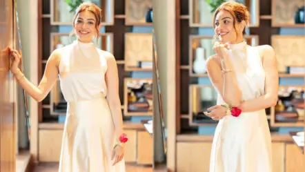 Kajal Aggarwal | వైట్ డ్రెస్ లో కుందనపు బొమ్మలా కాజల్ అగర్వాల్