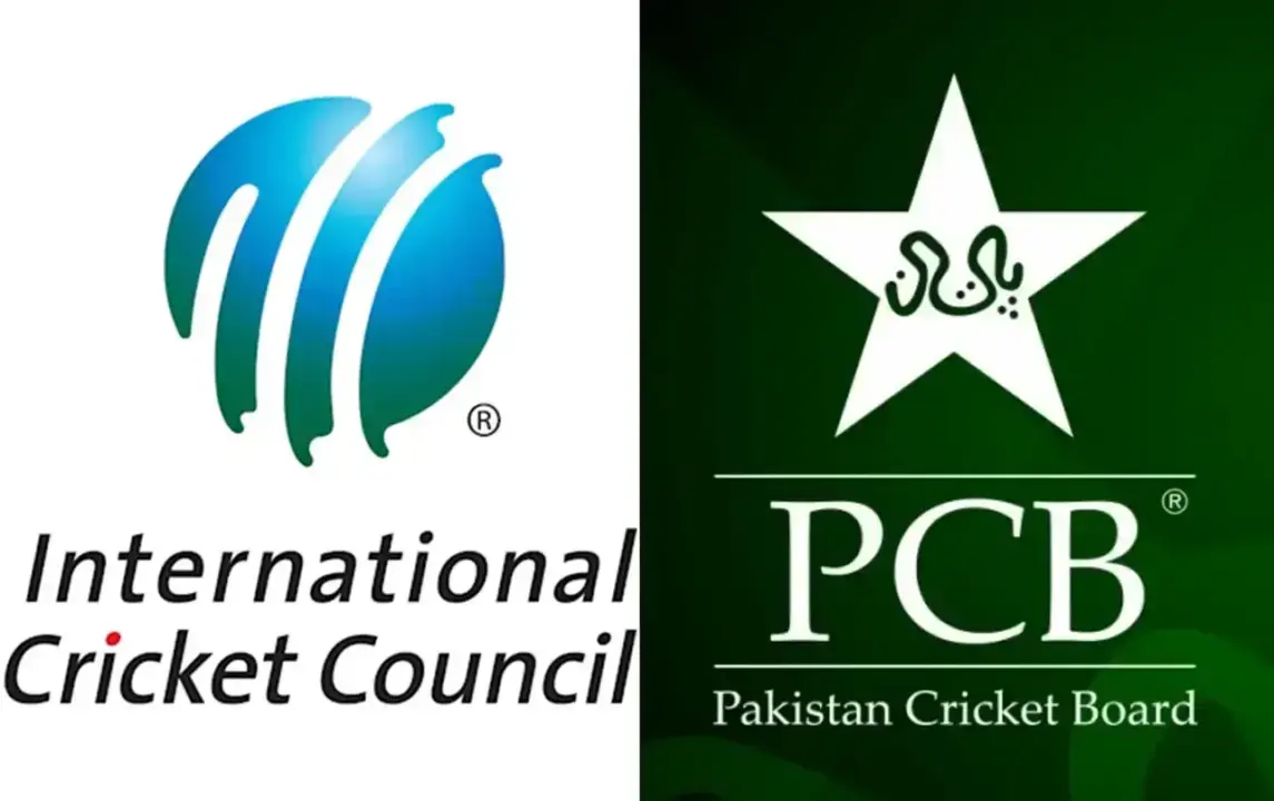 International Cricket Council and Pakistan Cricket Board logos amid T20 World Cup 2026 boycott debate