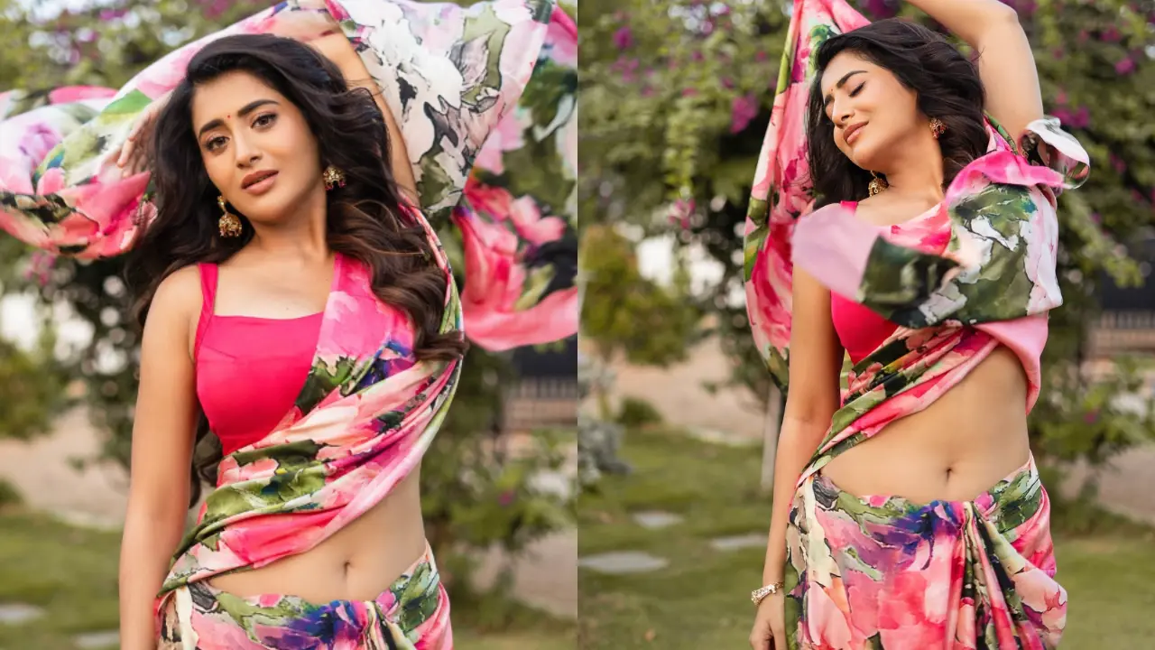 Rashi Singh | శారీలో నాభి అందాలతో పిచ్చెక్కిస్తున్న 3 రోజెస్ బ్యూటీ రాశి