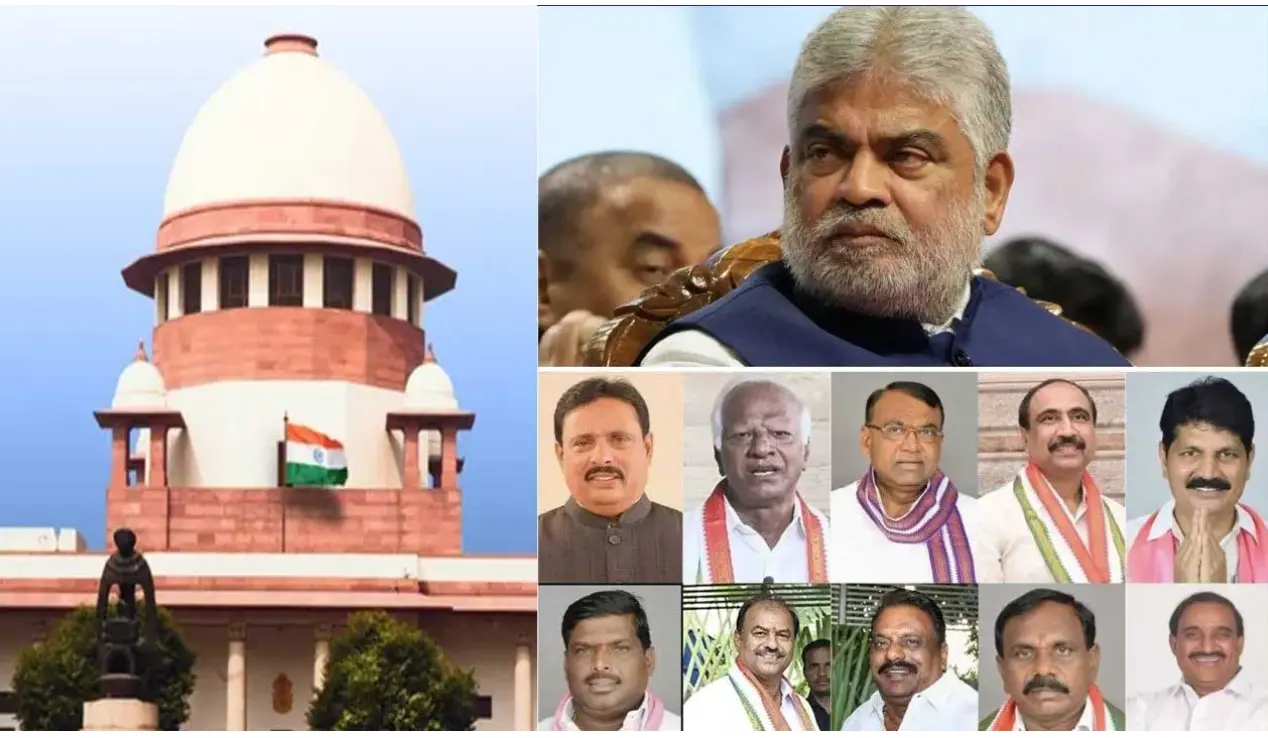 BRS MLAs disqualification case|  ఫిరాయింపు ఎమ్మెల్యేల కేసులో సుప్రీంకోర్టు కీలక వ్యాఖ్యలు