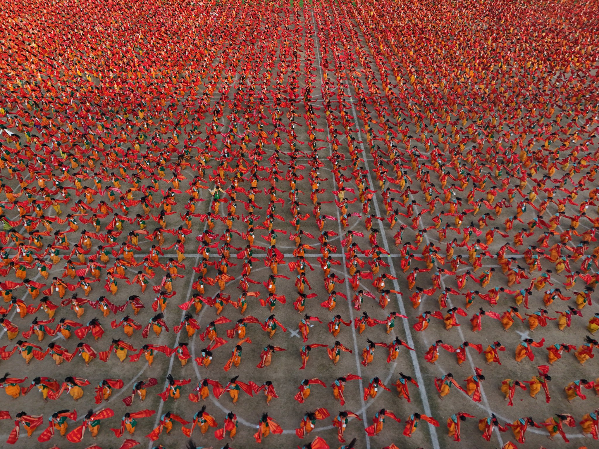 Assam Bagurumba dance| వరల్డ్ వండర్ ..అస్సామ్ లో 10వేల మంది డాన్స్ ప్రదర్శన