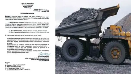 Naini Coal Block Tender | నైని బొగ్గు గనుల రద్దుపై విచారణ కమిటీ వేసిన కేంద్రం