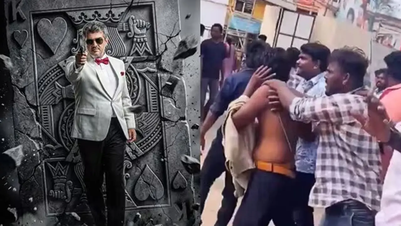 Fans War | ‘మంగాత్తా’ రీ రిలీజ్ వేళ రచ్చ …థియేటర్‌లో అజిత్–విజయ్ ఫ్యాన్స్ మధ్య ఘర్షణ