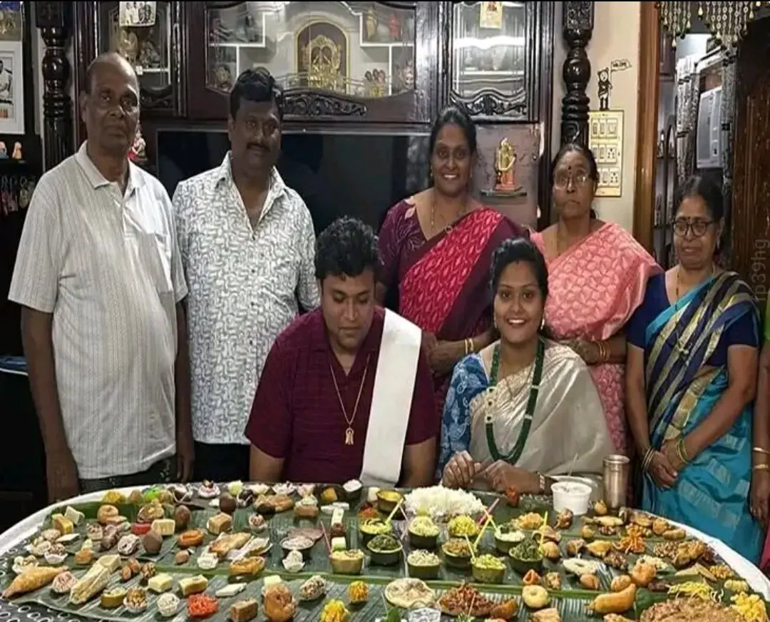 Sankranti feast158 dishes| సంక్రాంతి అల్లుడికి 158రకాల వంటలతో విందు..వైరల్