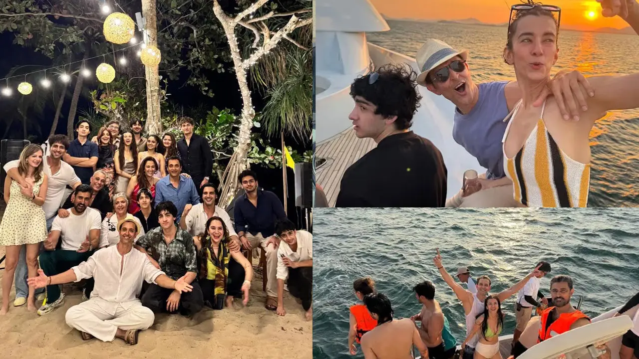 Hrithik Roshan | మాజీ భార్య, ప్రస్తుత ప్రియురాలు ఒకే ఫ్రేమ్‌లో .. హృతిక్ బర్త్‌డే సెల‌బ్రేష‌న్స్ మాములుగా లేవుగా..!