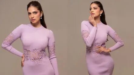 Malavika Mohanan | పలుచటి డ్రెస్ లో మాళవిక మోహనన్ ఒంపుసొంపులు