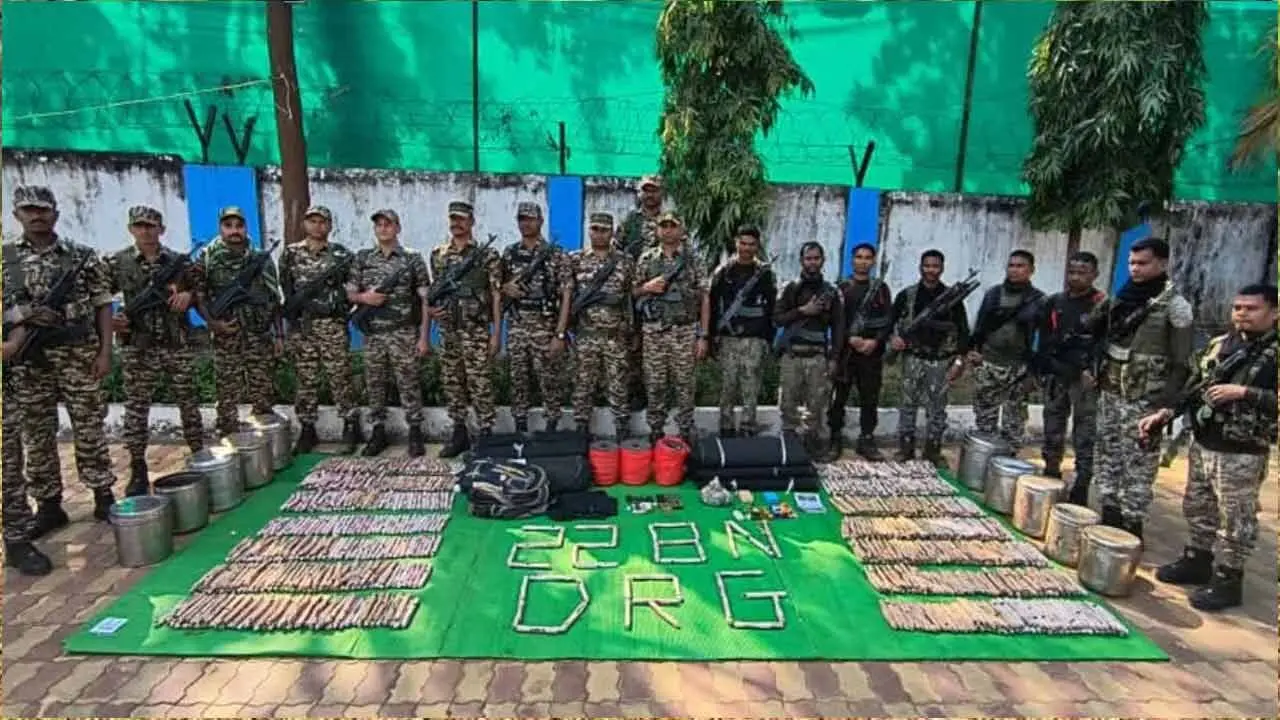 Chhattisgarh | ఛ‌త్తీస్‌గ‌ఢ్‌లో 100 కేజీల పేలుడు ప‌దార్థాలు, 16 ఐఈడీలు స్వాధీనం