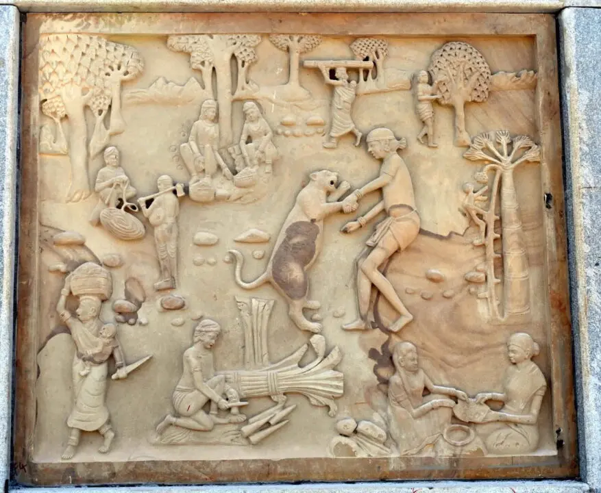 sammakka-saralamma-stone-work